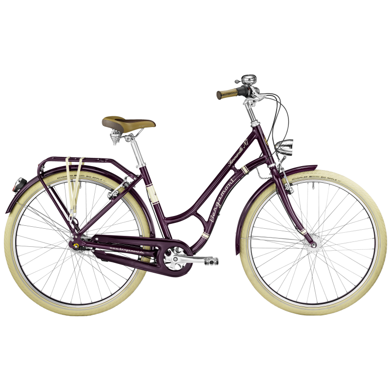 Bergamont Summerville N7 CB C2 blackberry (shiny) 2017 - Amsterdam -  