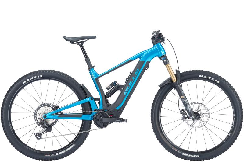 Bulls E-Stream EVO AM 5 black matt / long beach blue 2023 - 29