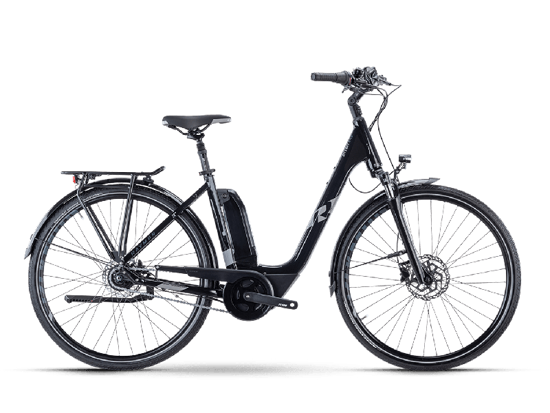 Raymon CityRay E 4.0 FW Black / Grey  2021 - 500Wh 26