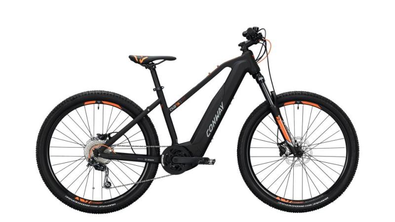 Conway Cairon S 227 SE 500 black matt/orange 2020 - Trapez 500Wh 27.5 -  
