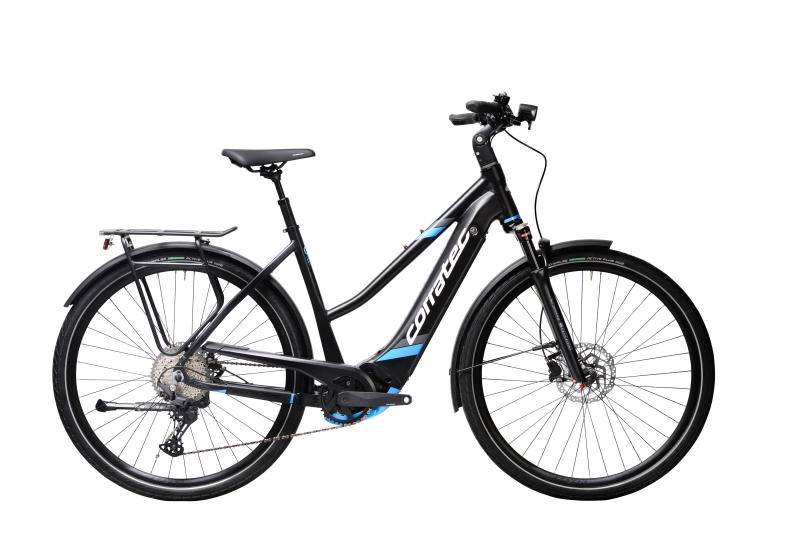Corratec E-Power Sport 28 CX6 11S Trapez Schwarz/Blau 2021 - 28