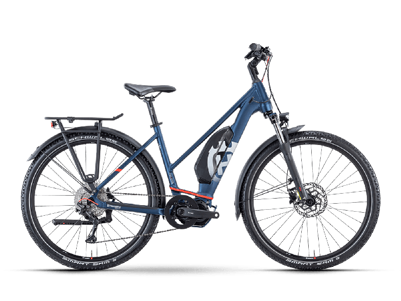 Husqvarna Cross Tourer 3 Darkblue / Red Matt  2021 - 630Wh 27,5