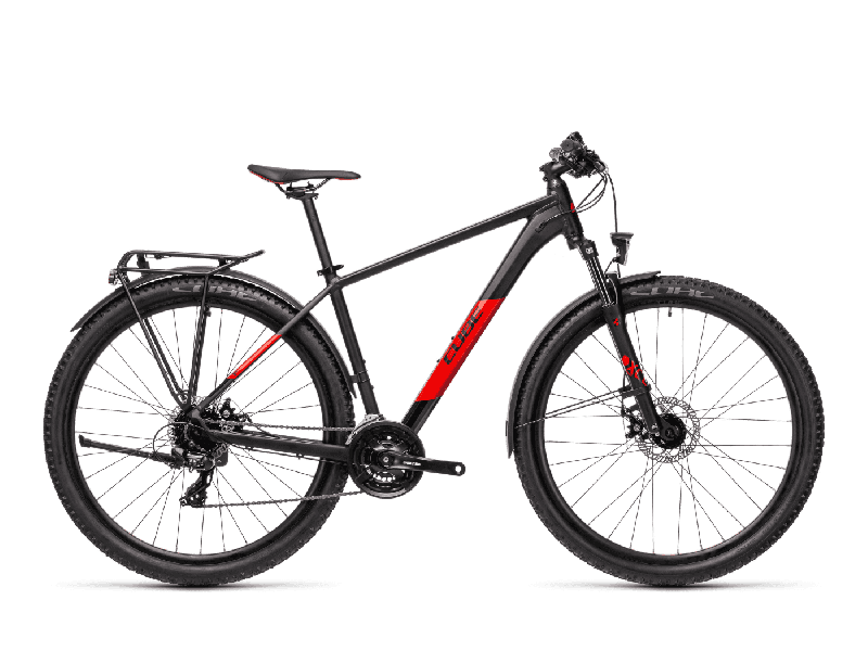 Cube AIM ALLROAD Black´n´red  2021 - 29