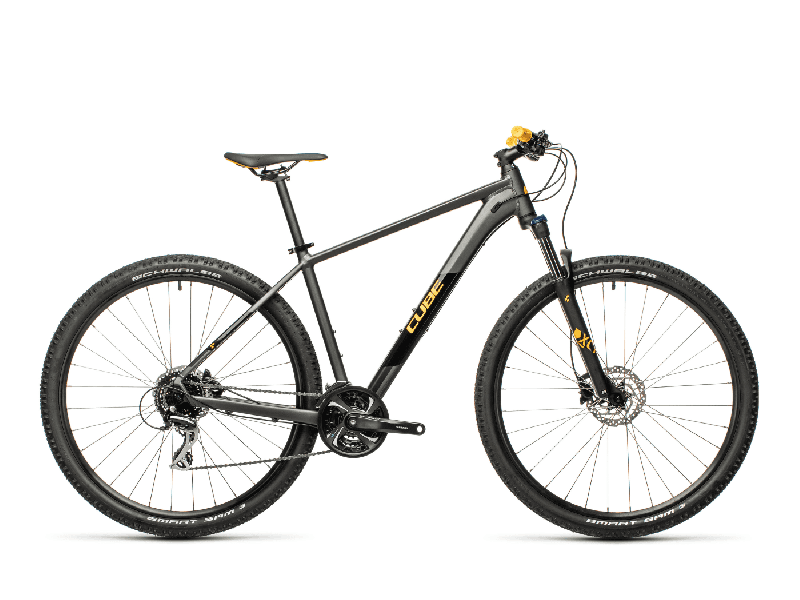 Cube AIM RACE Darkgrey´n´orange  2021 - 27,5