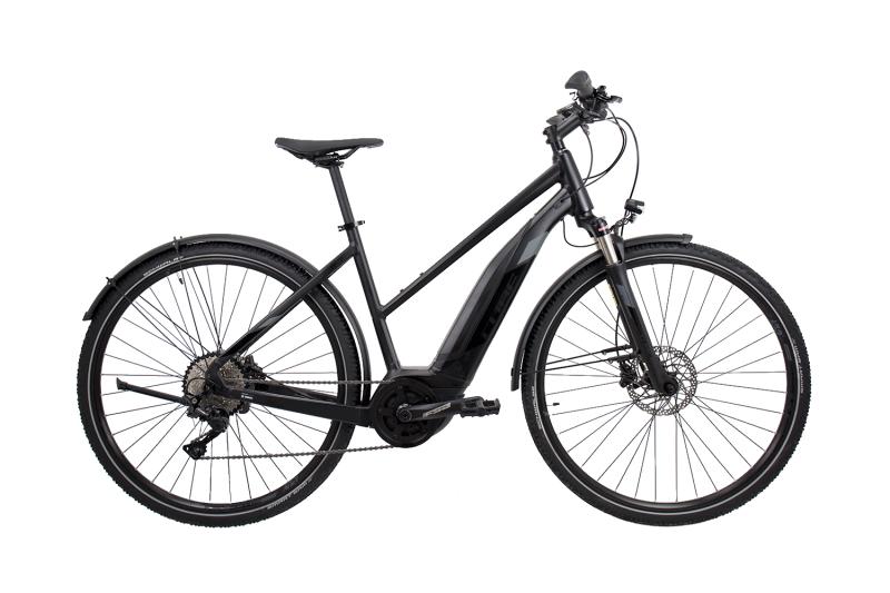 Cube Cross Hybrid EXC 500 Allroad black´n´grey 2019 - Trapeze Lady 28 -  