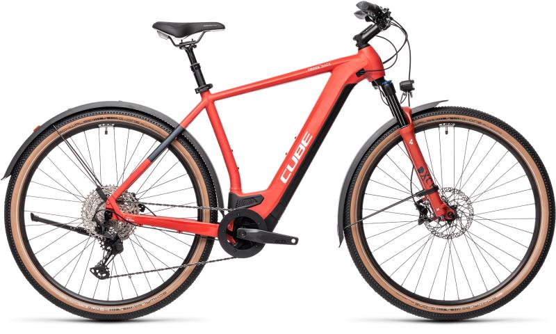 Cube CROSS HYBRID RACE 625 ALLROAD Red´n´grey  2021 - 625Wh 29