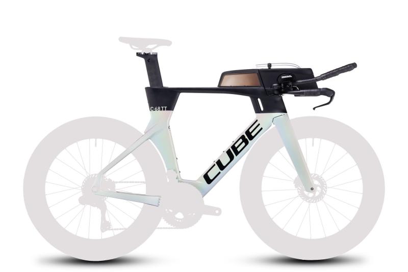 Cube Cube Aerium C:68 TT Rahmenset LOW prismagrey´n´carbon prismagrey´n´carbon 2023 - Diamant -  