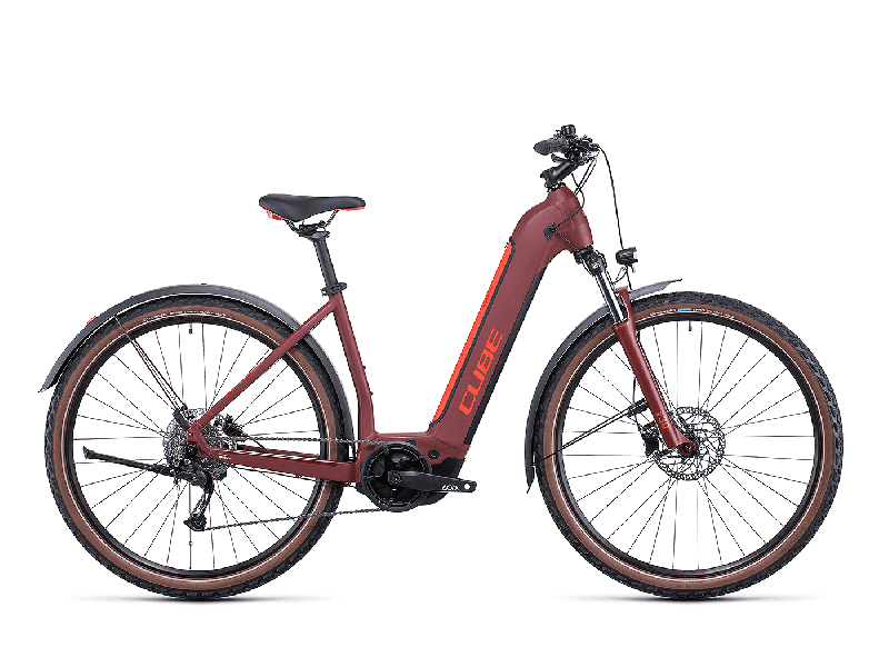 Cube Nuride Hybrid Performance 625 Allroad darkred´n´red 2022 - 29