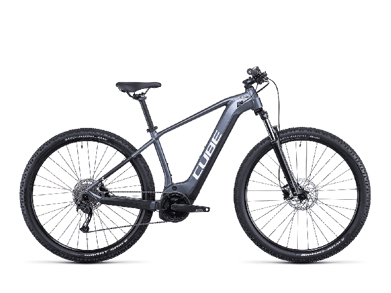 Cube Reaction Hybrid Performance 625 metallicgrey´n´white 2022 - 27,5