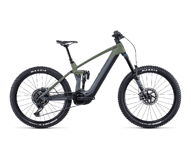 Cube Stereo Hybrid 160 HPC TM 625 flashgrey´n´olive 2022 - 27,5