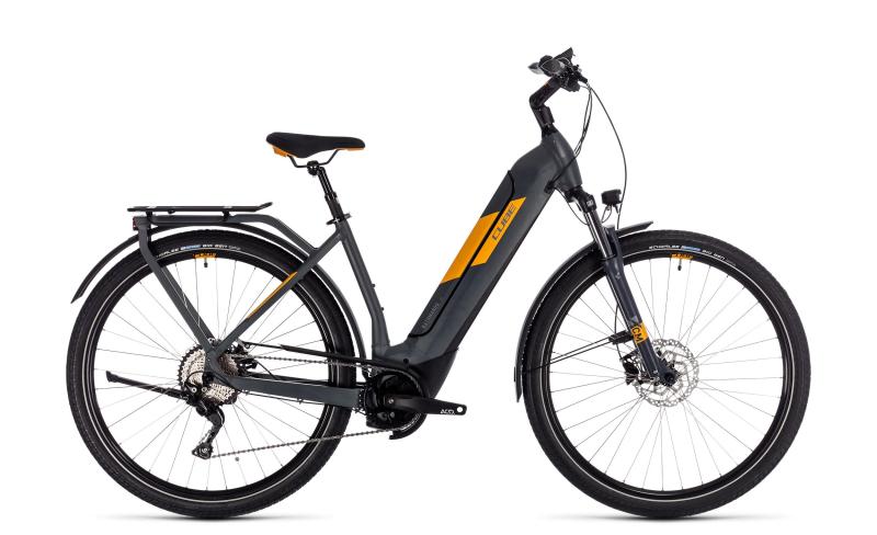 Cube Kathmandu Hybrid Pro 625 grey´n´orange 2020 - Easy Entry -  