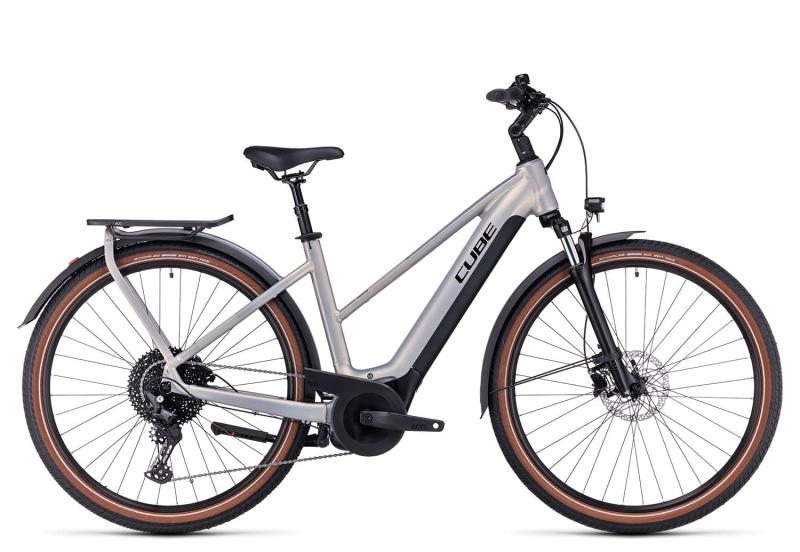 Cube Kathmandu Hybrid SL 750 Lady polarsilvernblack 2021 - Damen-28