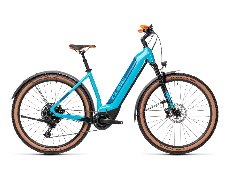 Cube NURIDE HYBRID EXC 625 ALLROAD Petrol´n´blue  2021 - 625Wh 29