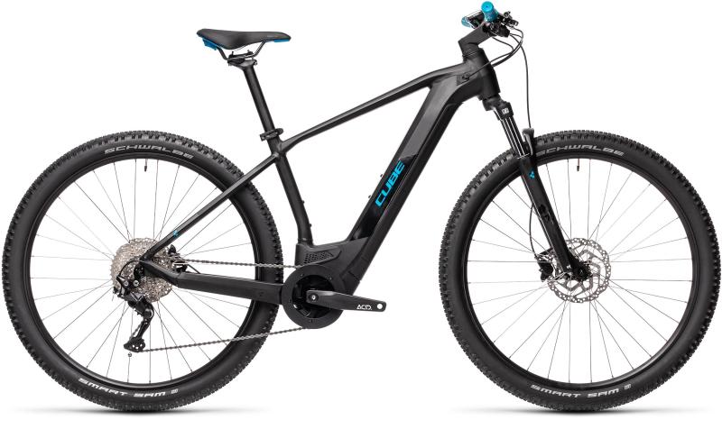 Cube REACTION HYBRID ONE 625 Black´n´blue  2021 - 625Wh 29