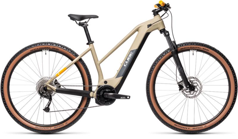 Cube REACTION HYBRID PERFORMANCE 625 Desert´n´orange  2021 - 625Wh 29