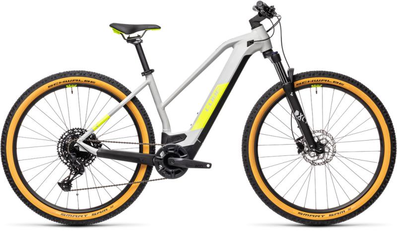 Cube REACTION HYBRID PRO 625 Grey´n´yellow  2021 - 625Wh 29