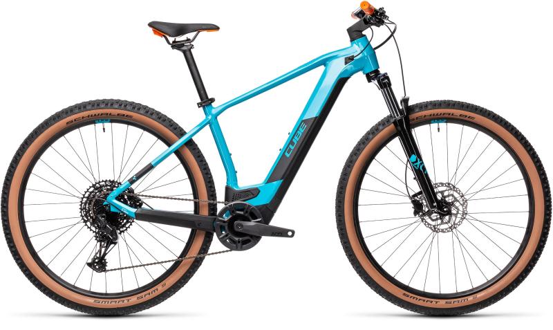 Cube REACTION HYBRID PRO 625 Petrol´n´orange  2021 - 625Wh 29