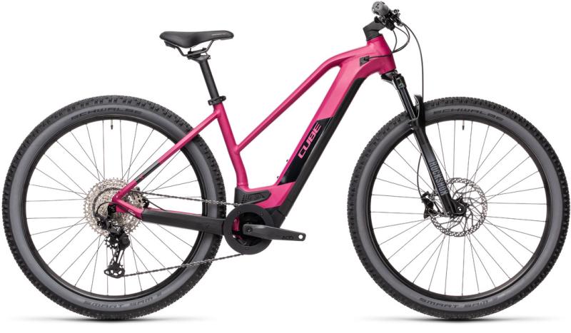 Cube REACTION HYBRID RACE 625 Berry´n´black  2021 - 625Wh 29