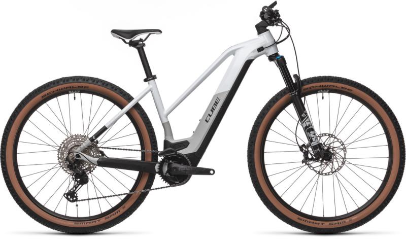 Cube REACTION HYBRID SLT 625 29 White´n´grey  2021 - 625Wh 29