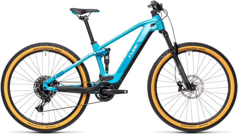 Cube STEREO HYBRID 120 PRO 500 Petrol´n´blue  2021 - 500Wh 29
