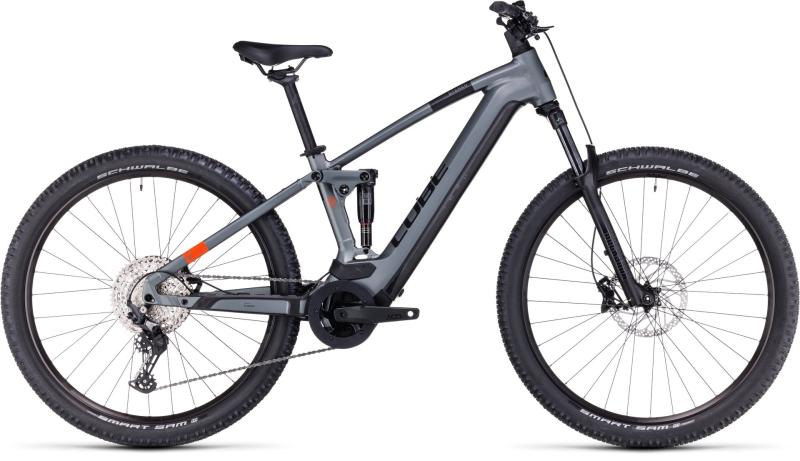 Cube Stereo Hybrid 120 Pro 750 flashgrey´n´orange 2023 - 27,5