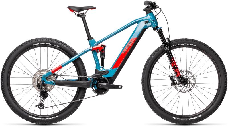 Cube STEREO HYBRID 120 RACE 625 Blue´n´red  2021 - 625Wh 29