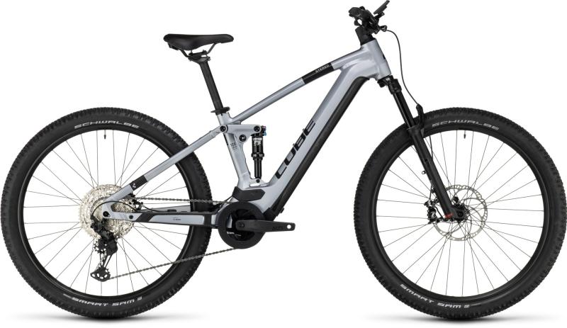 Cube Stereo Hybrid 120 Race 625 polarsilver´n´black 2023 - 27,5