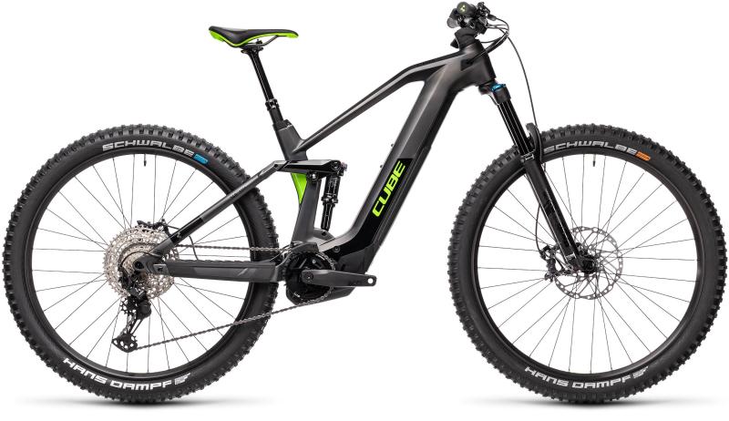Cube STEREO HYBRID 140 HPC SL 625 Iridium´n´green  2021 - 625Wh 29