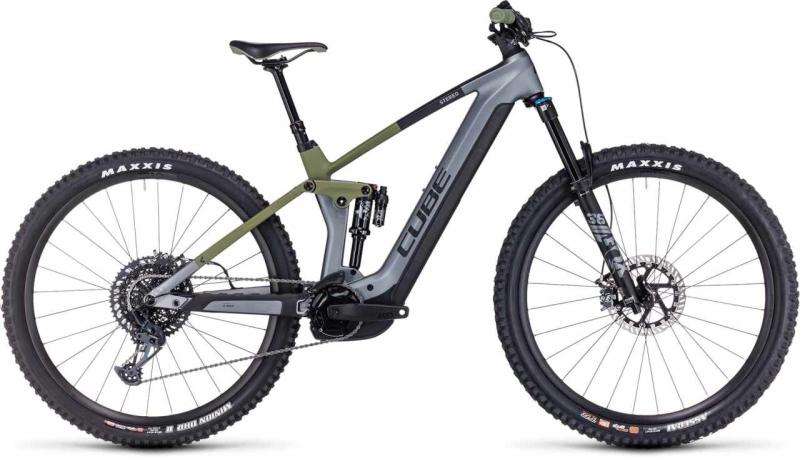 Cube Stereo Hybrid 140 HPC TM 750 flashgrey´n´olive 2023 - 27,5