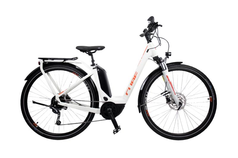 Cube Touring Hybrid 500 grey´n´orange 2019 - Easy Entry 28 -  