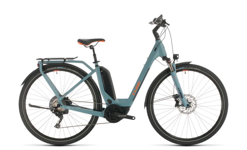 Cube Touring Hybrid EXC 500 blue´n´orange 2020 - Easy Entry -  