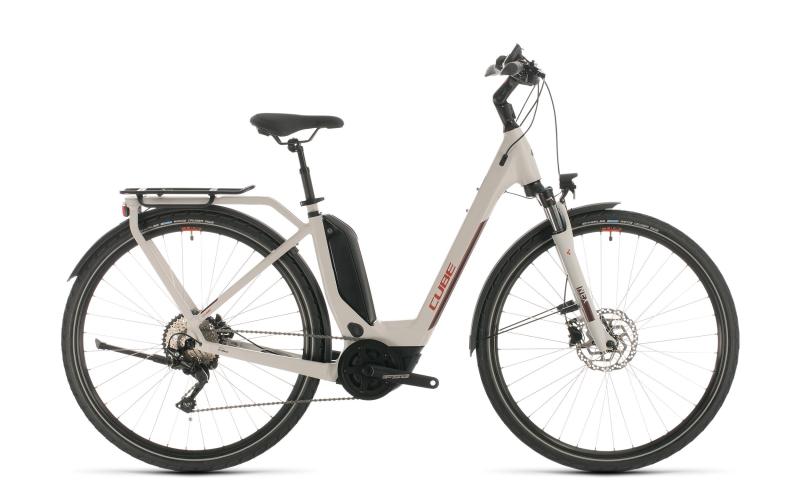 Cube Touring Hybrid Pro 500 grey´n´red 2020 - Easy Entry -  