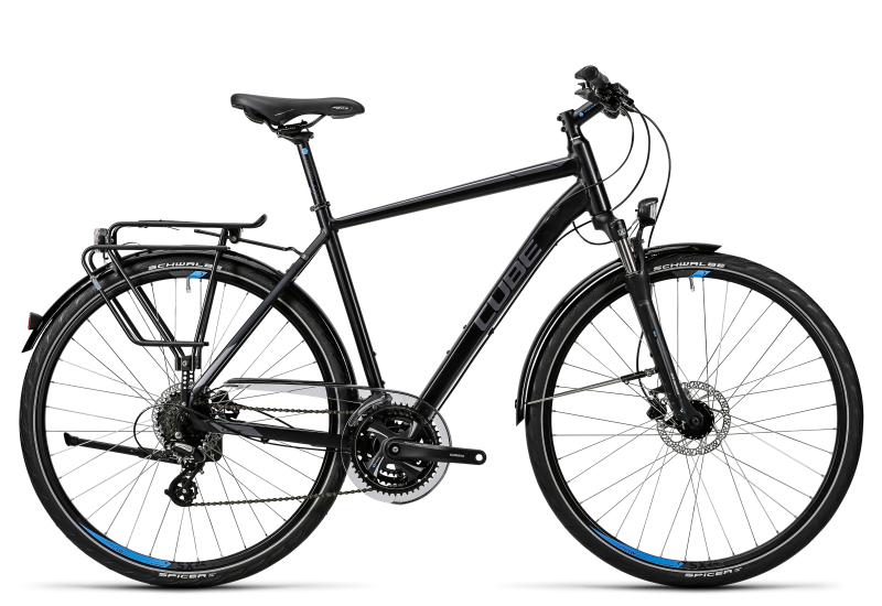 Cube Touring Pro black grey blue 2016 - Easy Entry -  
