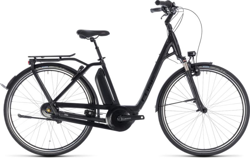 Cube Town Hybrid Pro RT 500 black´n´grey 2019 - Easy Entry 28 -  