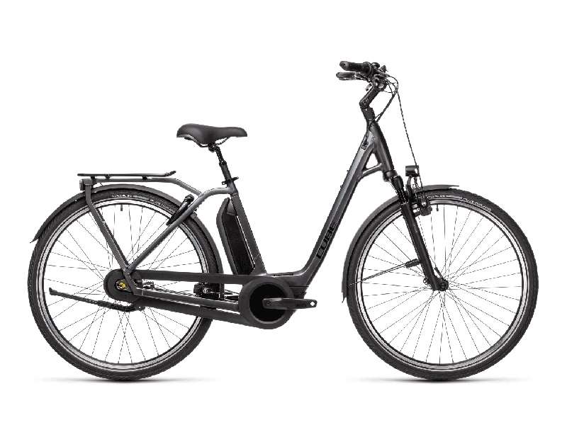 Cube TOWN RT HYBRID EXC 500 Iridium´n´black  2021 - 500Wh 28