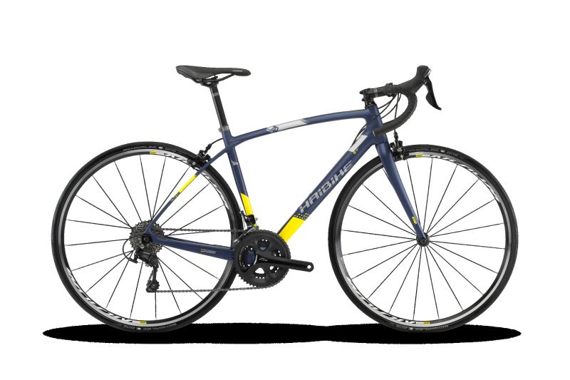 Haibike AFFAIR Race 7.0 Blau/Citron/Silber matt 2018 - Race -  