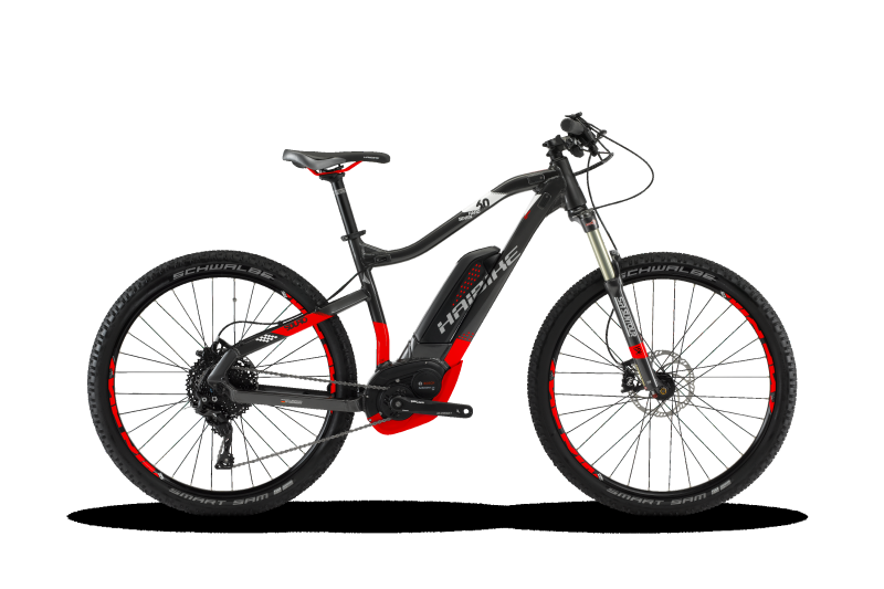 Haibike SDURO HardSeven 6.0 Anthrazit/Rot/Weiß 2018 - MTB Hardtail -  