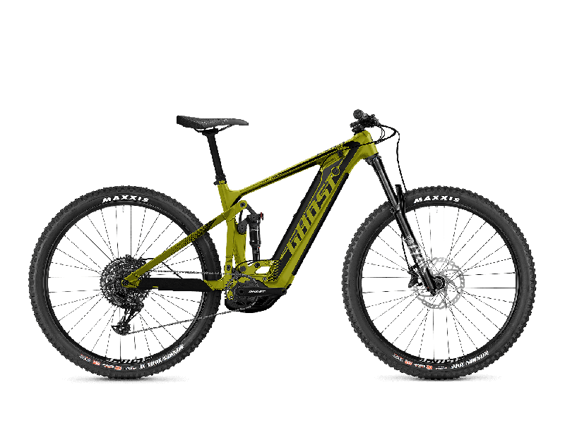 GHOST E-RIOT TRAIL ADVANCED Kiwi / Black  2021 - 625Wh 29