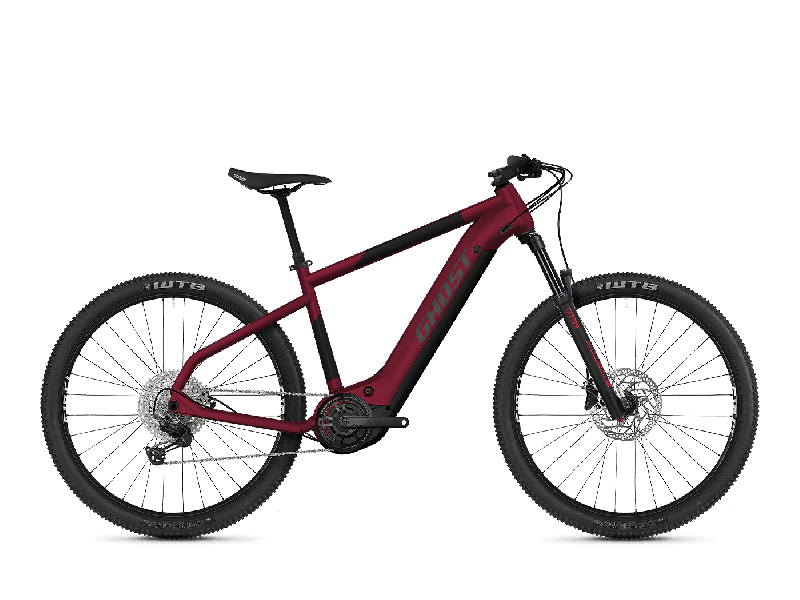 GHOST E-TERU ADVANCED Cherry / Black  2021 - 630Wh 29