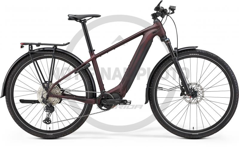 Merida eBIG.NINE 700 EQ MATT BURGUNDY RED 2022 - 29