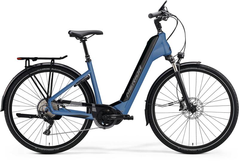 Merida eSPRESSO CITY 400 EQ Blau / Schwarz  2021 - 504Wh 28 Wave