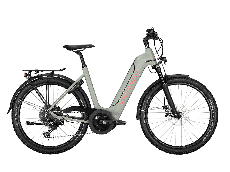 Victoria eAdventure 12.8 concrete grey matt / red 2021 - 625 Wh 27,5