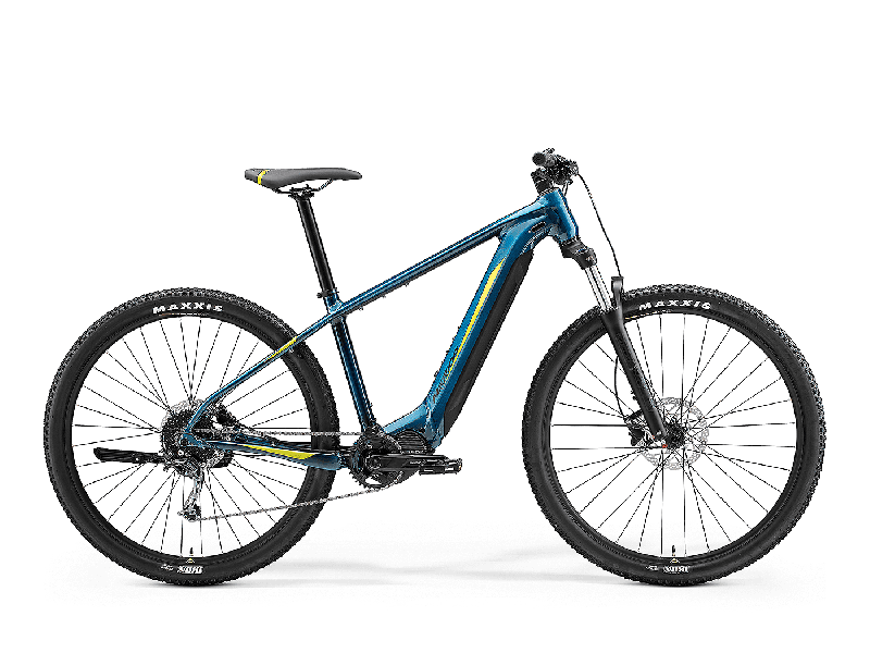 Merida eBIG.NINE 400 Türkis Blau / Lime  2021 - 630Wh 29