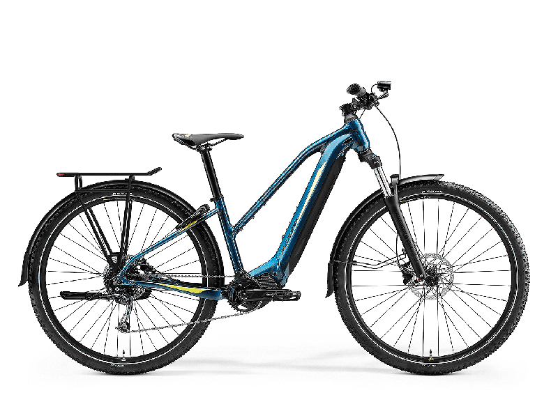 Merida eBIG.TOUR 400 EQ Türkis Blau / Lime  2021 - 630Wh 29