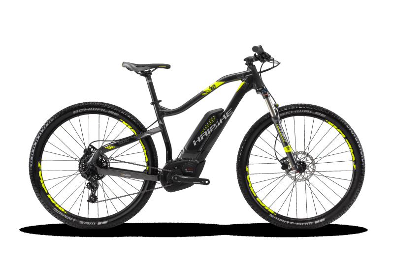 Haibike SDURO HardNine 4.0 Anthrazit/Schwarz/Lime 2018 - MTB Hardtail -  