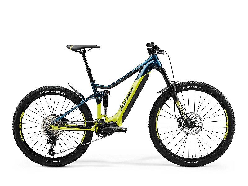 Merida eONE-SIXTY 575 Türkis Blau / Lime  2021 - 750Wh 29/27,5