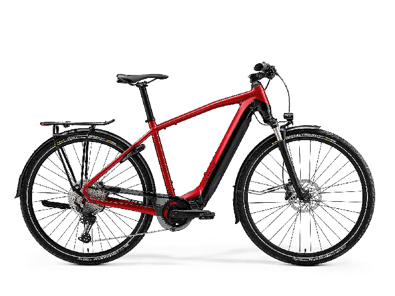 Merida eSPRESSO EP8-EDITION EQ Rot/Schwarz  2021 - 630Wh 28 