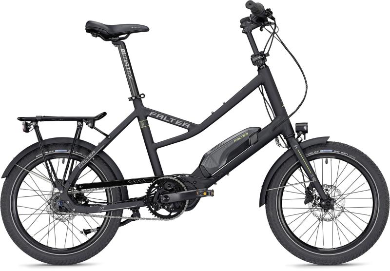 Falter E-COMPACT 1.0 schwarz matt 2019 - Trapez 20 -  