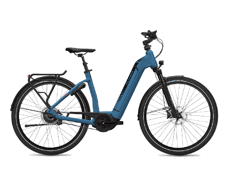Flyer Gotour6 5.01R Jeans Blue Gloss 2020 - Comf 500Wh -  