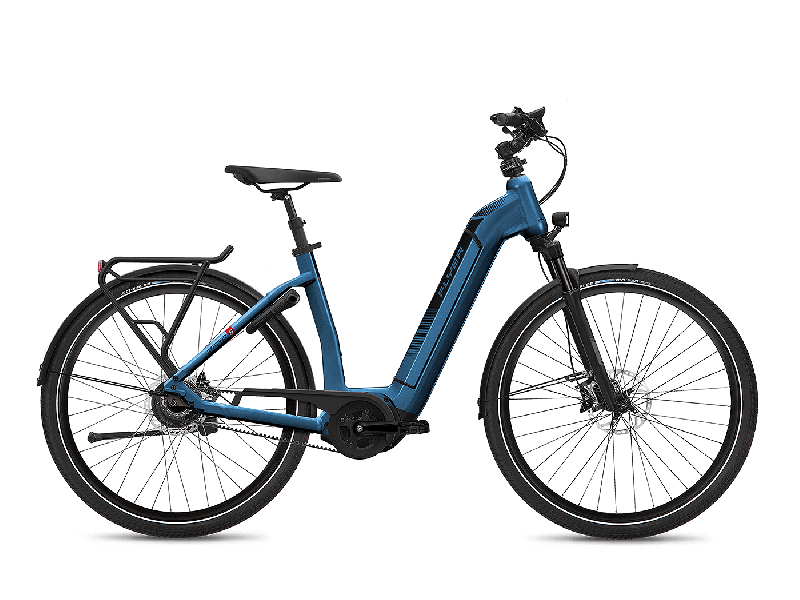 Flyer Gotour6 7.03R Comf Jeans Blue Gloss 2021 - 625Wh - 28